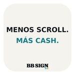 MENOS SCROLL. MÁS CASH. · Ice