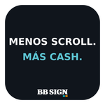 MENOS SCROLL. MÁS CASH. · Midnight
