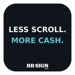LESS SCROLL. MORE CASH. · Midnight