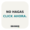 NO HAGAS CLICK AHORA. / Ice / 3 × 3 in