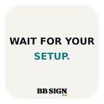 WAIT FOR YOUR SETUP. · Ice