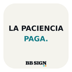 LA PACIENCIA PAGA. · Ice