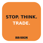 STOP. THINK. TRADE. · Amber