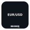EUR/USD / Midnight / 3 × 3 in