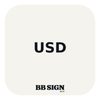 USD / Ice / 3 × 3 in