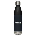 Botella de acero BB SIGN 17 oz — BB SIGN — vista frontal