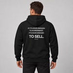 BBS-SINGLE|Black|front|Screenshot Rule — Trading Hoodie | BB SIGN on model (English)