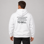 BBS-SINGLE|White|front|Screenshot Rule — Trading Hoodie | BB SIGN on model (English)