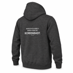 Screenshot Trader — Trading Hoodie | BB SIGN, Charcoal Heather, product angle on white background