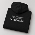BBS-SINGLE|Black|folded|Screenshot Trader — Trading Hoodie | BB SIGN folded studio view (English)
