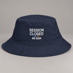 BBS-SINGLE|Navy|studio|Session Closed — Bucket Hat, studio view
