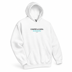 The Dip — Trading Hoodie | BB SIGN, White, product angle on white background