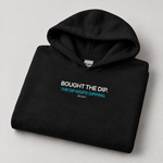 BBS-SINGLE|Black|folded|The Dip — Trading Hoodie | BB SIGN folded studio view (English)