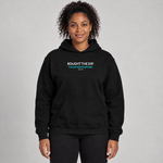 BBS-SINGLE|Black|front|The Dip — Trading Hoodie | BB SIGN on model (English)