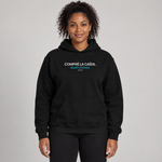 BBS-SINGLE|Black|front|The Dip — Trading Hoodie | BB SIGN on model (Spanish)