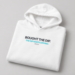 BBS-SINGLE|White|folded|The Dip — Trading Hoodie | BB SIGN folded studio view (English)