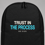 BB SIGN Minimalist Backpack Trust in the Process detail
