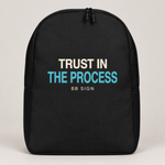 BB SIGN Minimalist Backpack Trust in the Process studio front