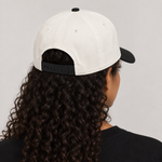 Trust in the Process two tone cap back on model