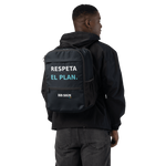 Mochila utilitaria BB SIGN — Respeta el plan. — puesta
