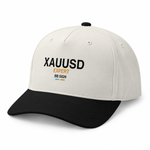 XAUUSD Expert — Two-Tone Cap, Natural / Black, , product angle on white background